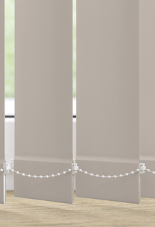 Andromeda, Estate Cream - Vertical Blind Slats